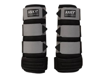 Kloubové kamaše ANKY 3D Mesh black/grey (XL)