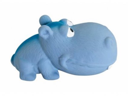 Hračka HIPHOP latex - Big Head mini hrošík modrý 9cm