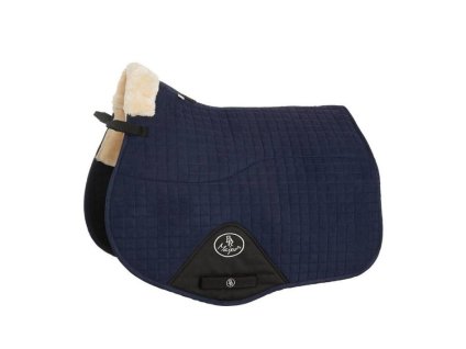 Všestranná podsedlová dečka BR Majeur s beránkem dark blue VS COB