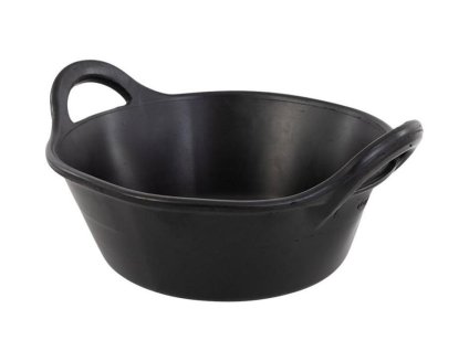 Gumový žlab PREMIERE černý 20l