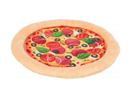 Hračka TRIXIE plyš - pizza 26cm