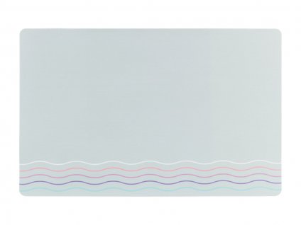 Prostírání TRIXIE Waves šedé s vlnkami 44x28cm