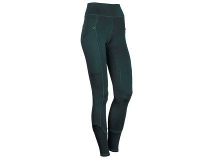 Dámské jezdecké legíny HARRY'S HORSE Avatar full grip zelené (34)