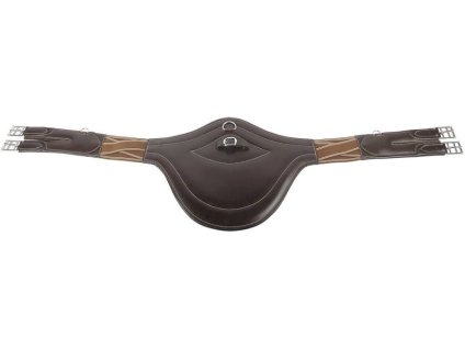 Okopávací podbřišník HARRY'S HORSE Deluxe hnědý 135cm