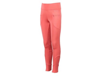 Dětské jezdecké legíny HARRY'S HORSE Rookie full grip růžové (140)