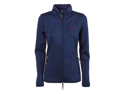 Dámská jezdecká mikina HARRY'S HORSE Châtel modrá (XXXL)