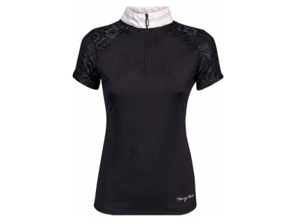 Dámské závodní tričko HARRY'S HORSE Venice černé (L)