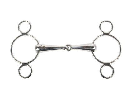 Udidlo pessoa HARRY'S HORSE 2 Rings jednou lomené 21mm/11,5cm
