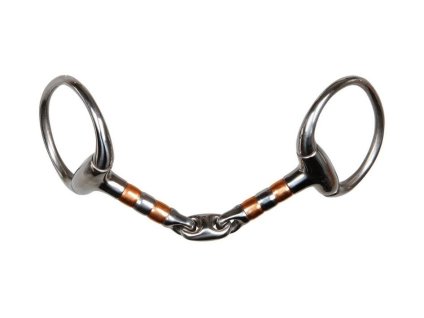 Udidlo oliva HARRY'S HORSE Roll dvakrát lomené 13mm/13,5cm (DOPRODEJ)