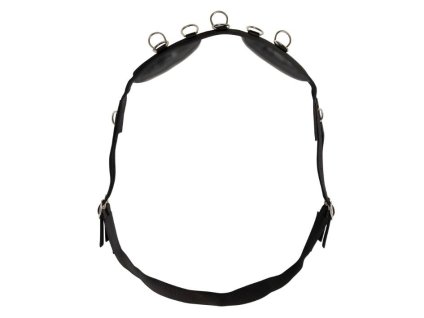 Lonžovací obřišník RIDING WORLD černý FULL (DOPRODEJ)