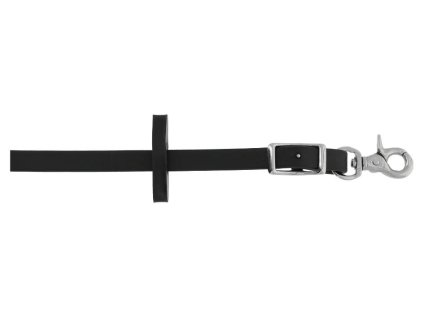 Otěže NORTON Training Smooth PVC černé PONY