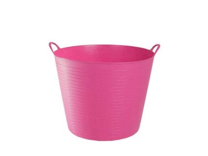 Flexi vědro HORZE Zofty růžové 14l