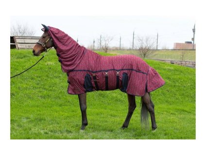 Deka proti hmyzu HARRY'S HORSE Superior bordó 145cm