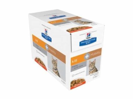 Kapsička HILLS Feline K/D + Mobility 12x85g (multipack)