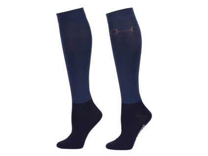 Podkolenky HARRY'S HORSE Bit modré (35-38)