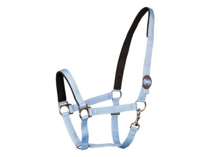 Ohlávka HARRY'S HORSE Padded světle modrá PONY