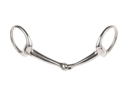 Udidlo oliva HARRY'S HORSE Bradoon jednou lomené 12mm/11,5cm