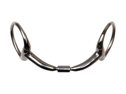 Udidlo oliva HARRY'S HORSE Roll-R Anatomic dvakrát lomené 14mm/13,5cm
