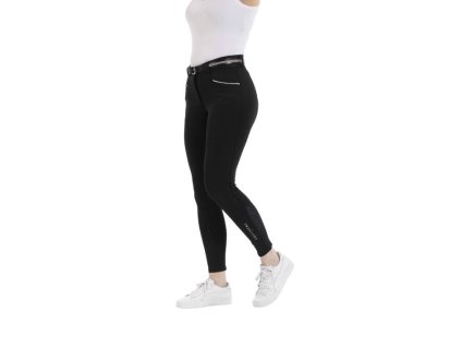 Dámské jezdecké rajtky EQUITHEME Originals Claudine full grip black (34)