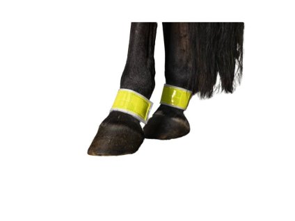 Reflexní pásky na nohy NORTON žluté