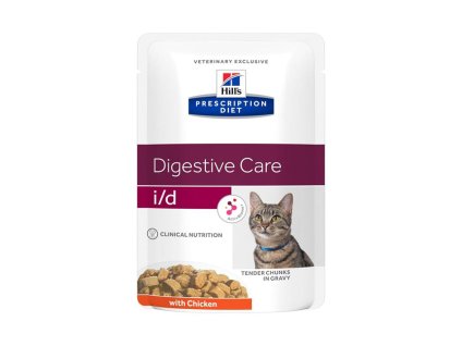 Kapsička HILLS Feline I/D s AB+ Chicken 12x85g (multipack)