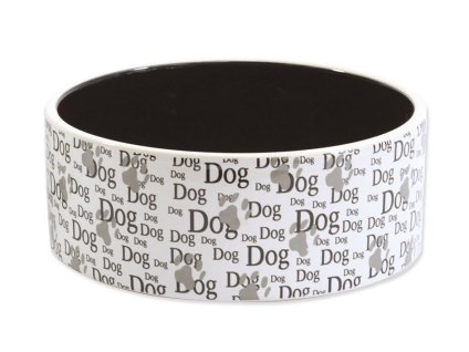 Keramická miska DOG FANTASY se slovem "Dog" 16x6cm