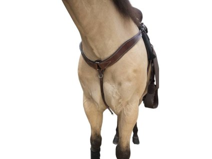 Westernový poprsník RANDOL'S Stitched havana