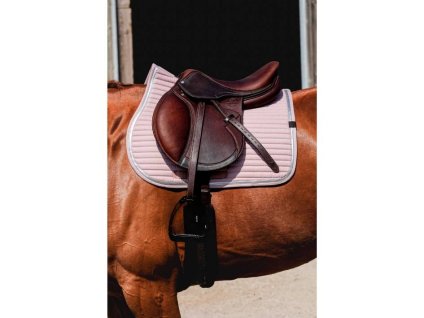Všestranná podsedlová dečka EQUITHEME Spring pink VS