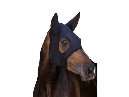 Terapeutická maska LAMI-CELL Titanium Come Best s ušima černá PONY