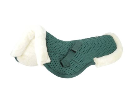 Beránek pod sedlo EQUITHEME Pro Air dark green FULL