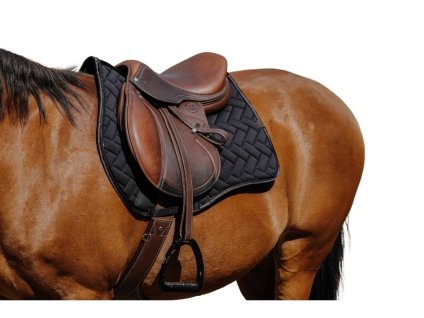 Všestranná podsedlová dečka EQUITHEME Impulsion černá VS