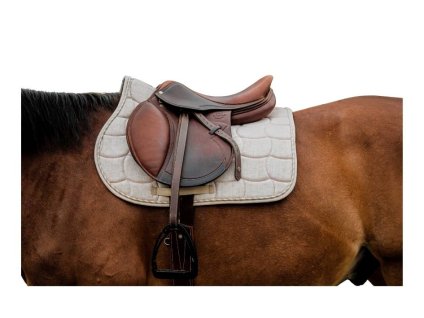 Všestranná podsedlová dečka EQUITHEME Sunshine beige VS