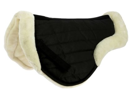 Beránek pod sedlo EQUITHEME Cushion black FULL