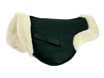Beránek pod sedlo EQUITHEME Cushion dark green FULL