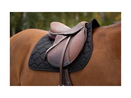 Všestranná podsedlová dečka RIDING WORLD Rope černá PVS