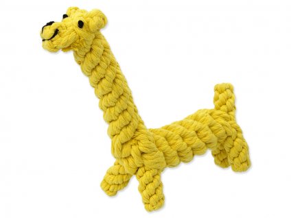 Hračka DOG FANTASY bavlna - žirafa 16cm