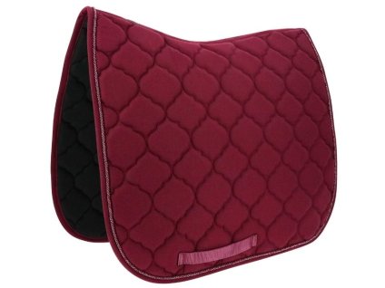 Drezurní podsedlová dečka RIDING WORLD Rope vínová DR (DOPRODEJ)