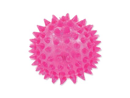 Hračka DOG FANTASY - míč LED růžový 6cm (DOPRODEJ)