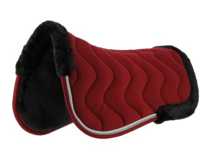 Beránek pod sedlo EQUITHEME Jump Pro burgundy/white FULL