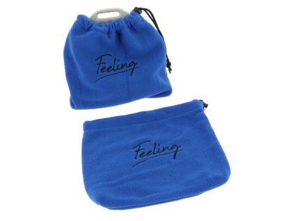 Ochranné obaly na třmeny FEELING fleecové royal blue