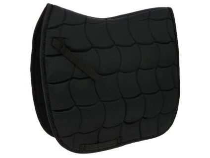 Drezurní podsedlová dečka EQUITHEME Satin černá DR