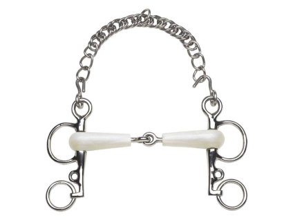 Udidlo pelham FEELING Flexi jednou lomené 115mm/21mm