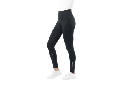 Dámské jezdecké legíny EQUITHEME Lyly dark grey (34)