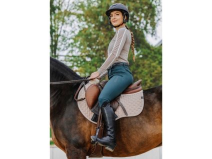 Dámské jezdecké rajtky EQUITHEME Originals Beverly dark green (34)
