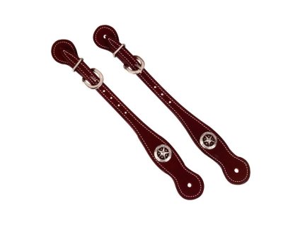 Westernové ostruhové řemínky RANDOL'S Sheriff havana