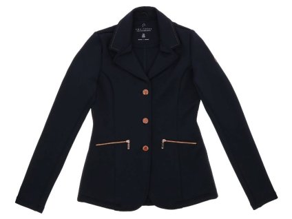 Dámské závodní sako EQUITHEME Athens tmavě modré (44)