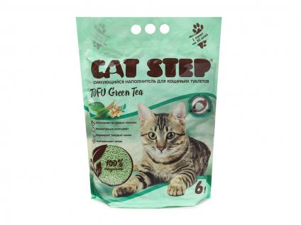 CAT STEP Tofu Green Tea 12l