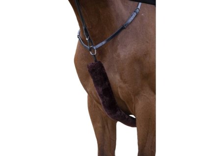 Beránek na poprsník EQUITHEME Teddy hnědý