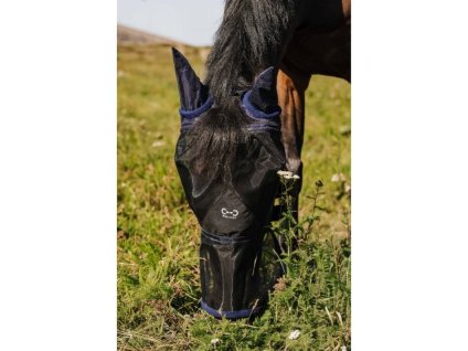 Maska proti hmyzu RIDING WORLD First tmavě modrá FULL