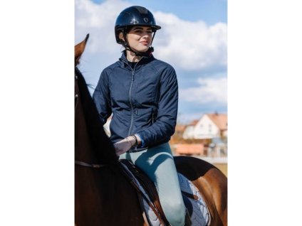 Dámská jezdecká bunda EQUITHEME Pro Series Amalfi navy blue (M)